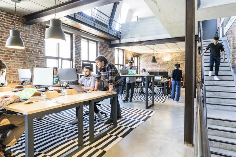 Modern startup office workspace - break-even analysis for growing businesses